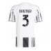 Juventus Gleison Bremer #3 Hjemmedrakt 2025-26 Korte ermer